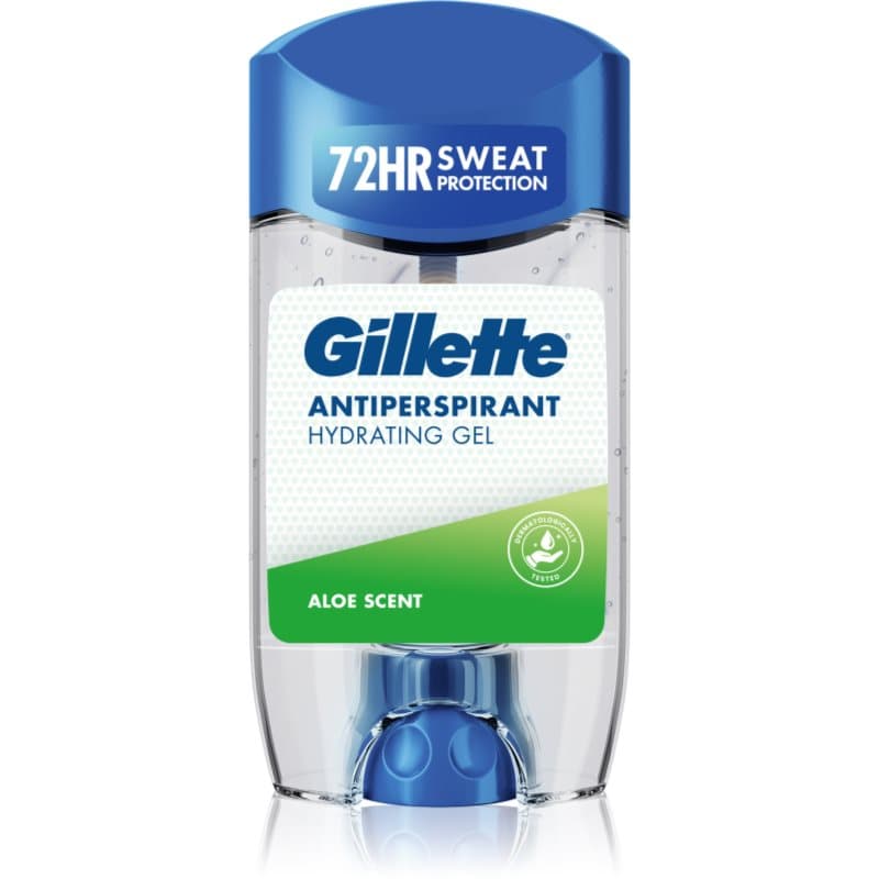 Gillette Antiperspirant Hydrating Gel Aloe Scent Anti Transpirant Gel met Hydraterende Werking voor Mannen 70 ml