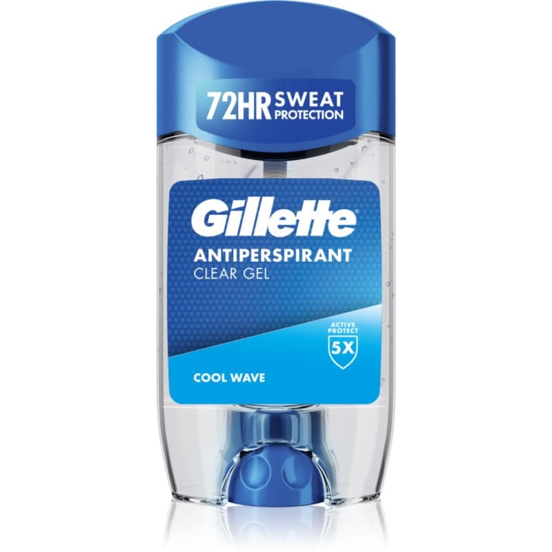 Gillette Cool Wave Anti Transpirant Gel voor Mannen 70 ml