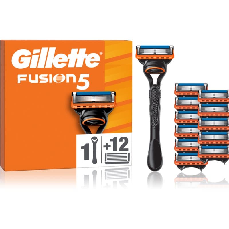 Gillette Fusion5 Scheerapparaat + Vervangende Messjes 13 st