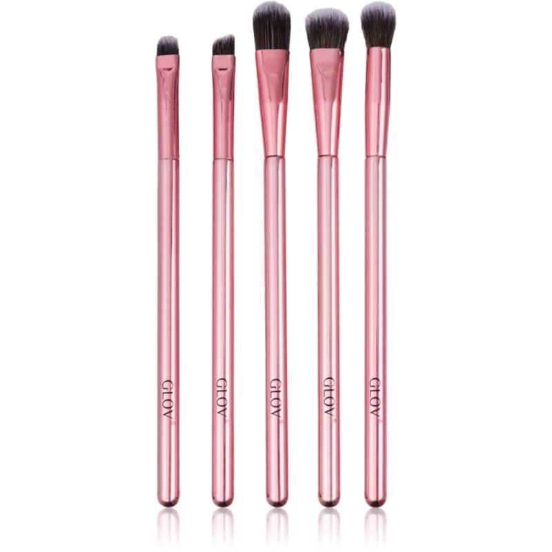 GLOV Accessories Penselen Set voor de Ogen type Pink 5 st