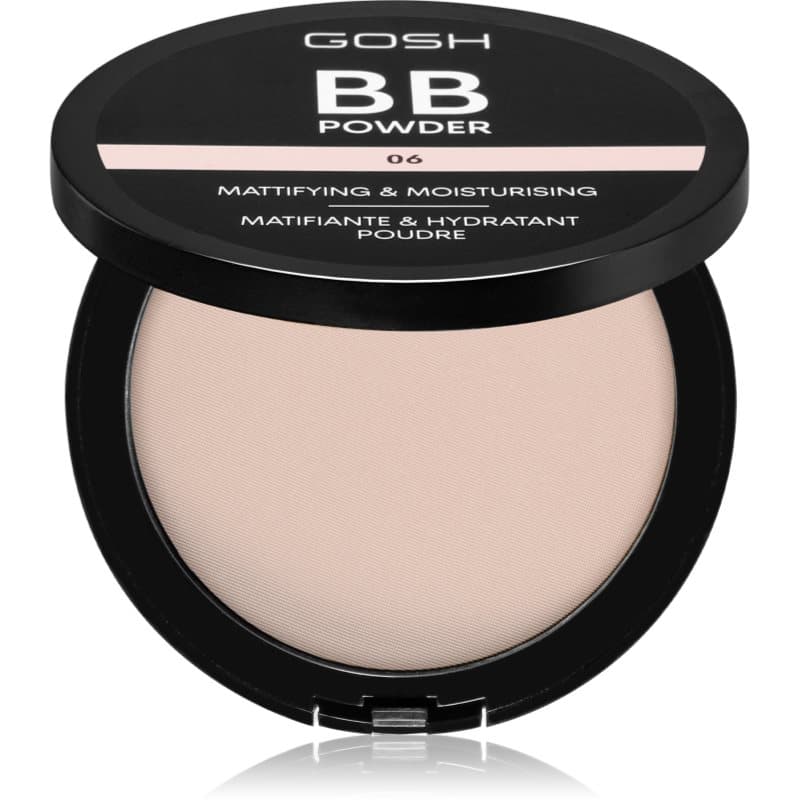 GOSH COPENHAGEN BB Matterende Poeder Tint 06 Warm Beige 6.5 g