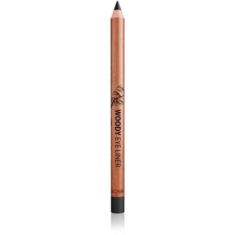 GOSH COPENHAGEN Woody Waterproof Eyeliner Pencil Tint 001 Ebony Black 1.1 g