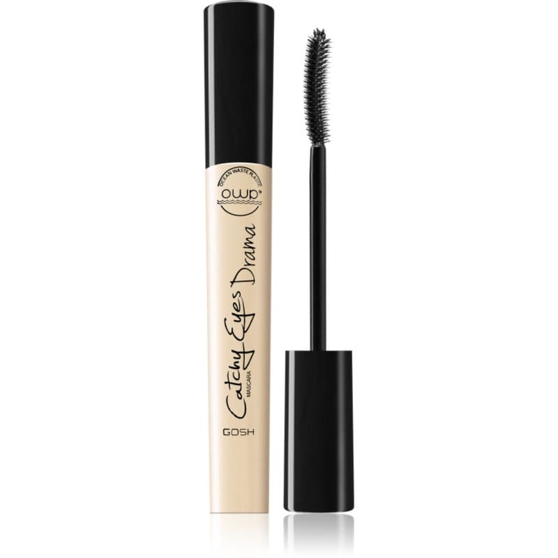 GOSH COPENHAGEN Catchy Eyes Drama Versterkende Mascara voor Extreme Volume en Intensieve Blik Tint 001 Black 10 ml