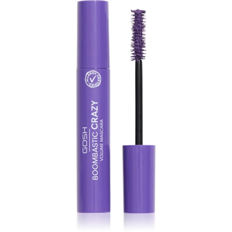 GOSH COPENHAGEN Boombastic Mascara voor Volume en Krul Tint 006 Dusty Violet 13 ml