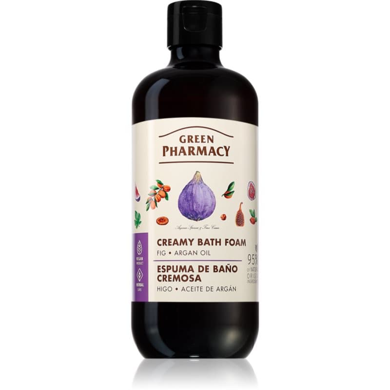 Green Pharmacy Argan Bath Foam Crèmige Badschuim met Arganolie 500 ml