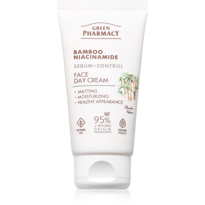 Green Pharmacy Bamboo & Niacinamide Day Face Cream Dagcrème voor het Gezicht 50 ml