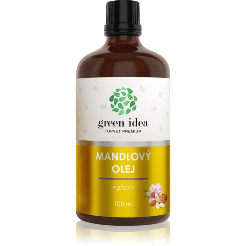 Green Idea Almond oil Gezichtsolie koudgeperst 100 ml
