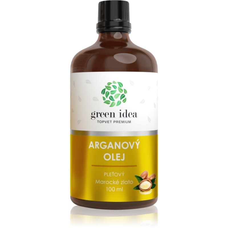 Green Idea Argan oil Gezichtsolie voor Alle Huidtypen Zelfs Gevoelige Huid 100 ml