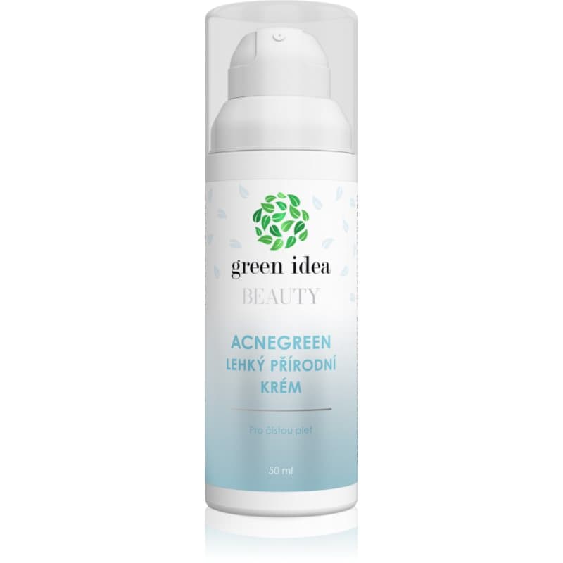 Green Idea Beauty Acnegreen Lichte Crème voor een schone, gezonde huid 50 ml