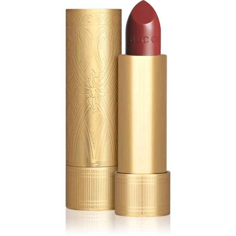 Gucci Gucci Beauty Rouge à Lèvres Satin Lipstick Satijn Lippenstift Tint 203 Mildred Rosewood 3.5 g