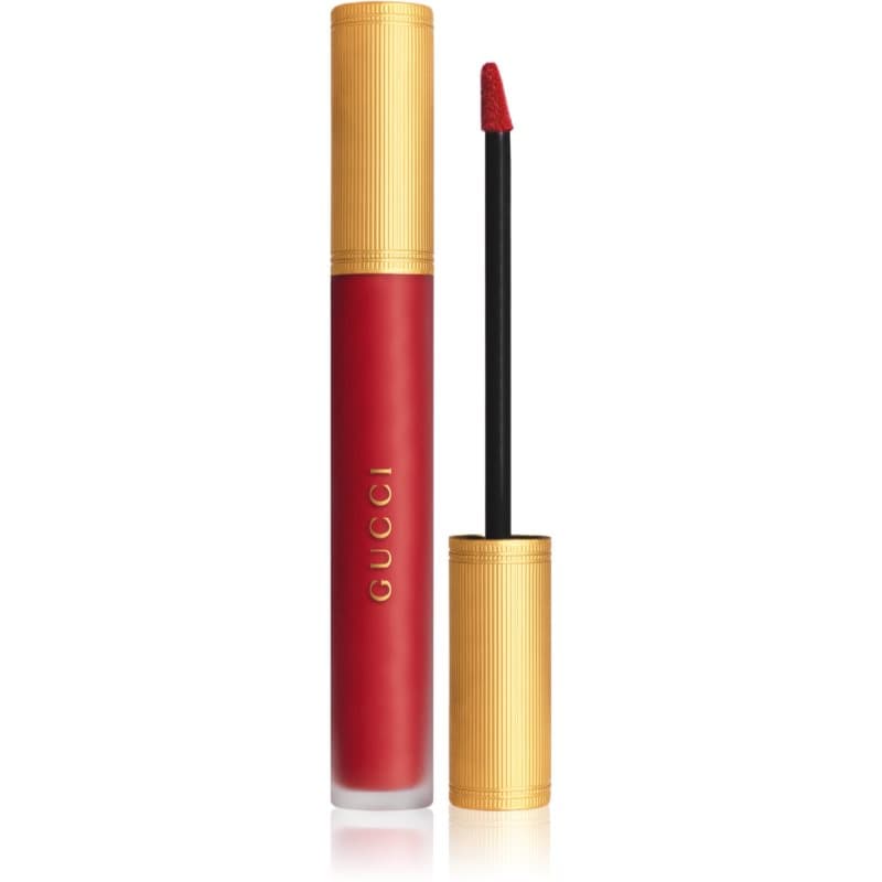 Gucci Gucci Beauty Rouge à Lèvres Matte Lipstick matte vloeibare lipstick Tint 25* Goldie Red 6.5 ml