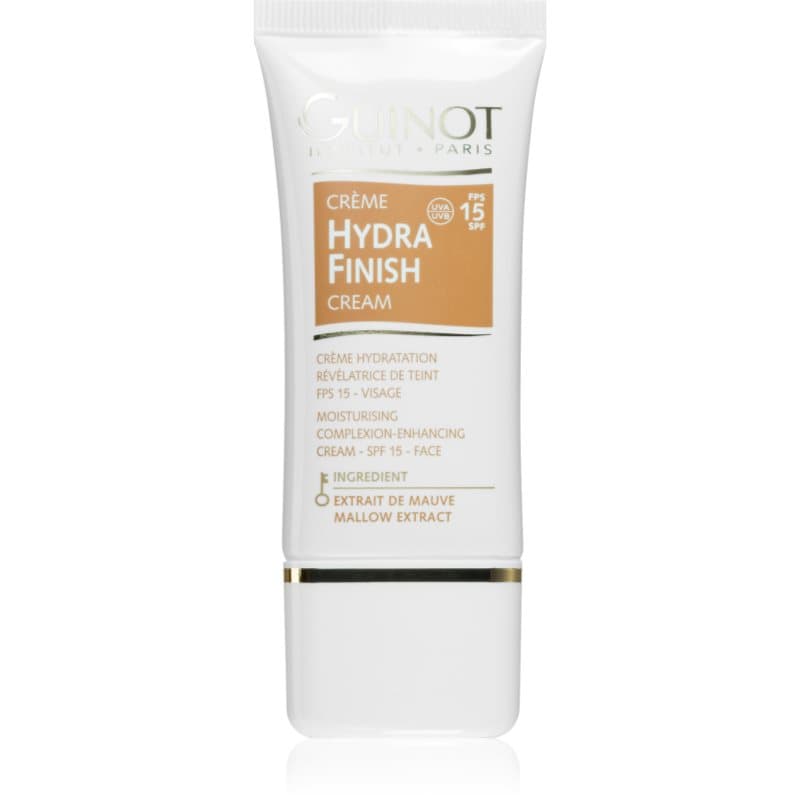 Guinot Hydra Finish Lichte Getinte Crème met Hydraterende Werking SPF 15 30 ml