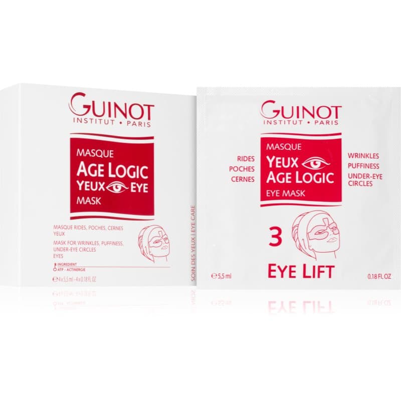 Guinot Age Logic Oogmasker tegen Veroudering 4 st