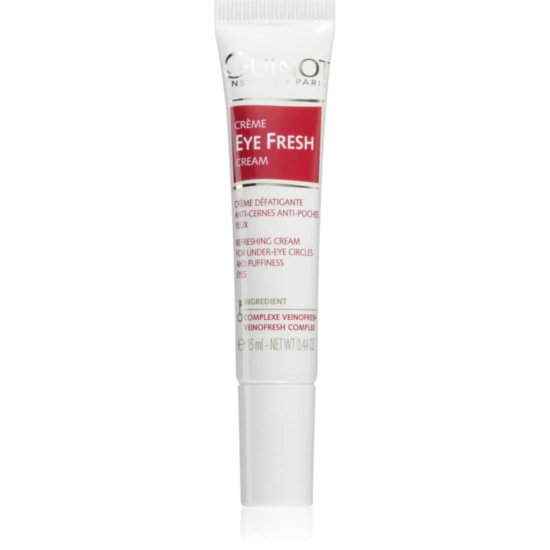 Guinot Eye Fresh crème om zwellingen van de ogen en donkere kringen te verlichten met Applicator 15 ml