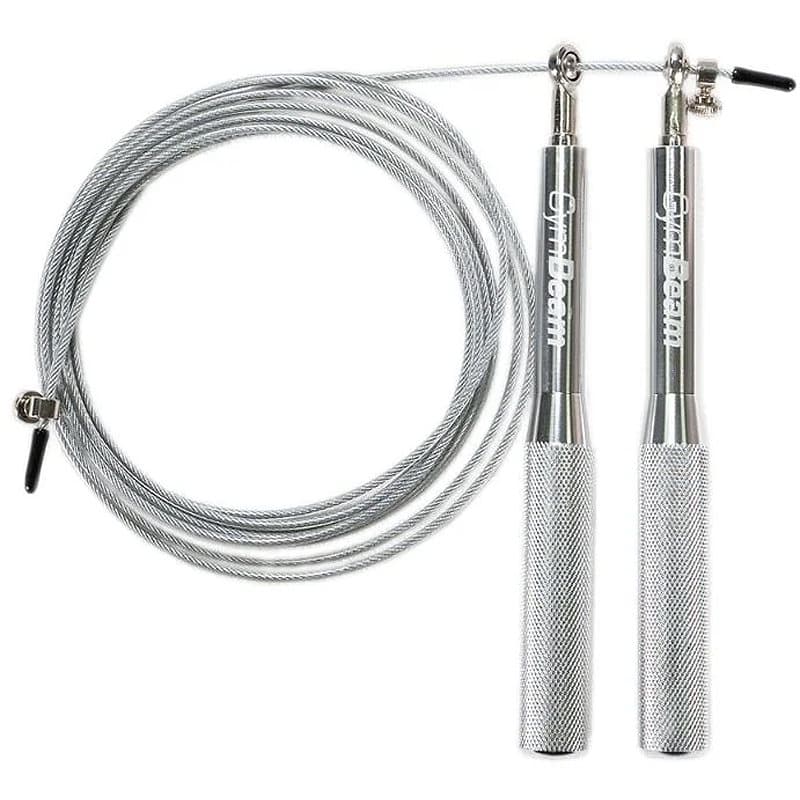 GymBeam Metal springtouw kleur Silver 1 st