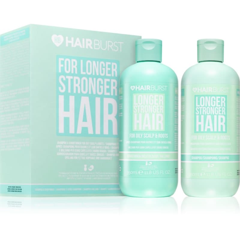 Hairburst Longer Stronger Hair Oily Scalp & Roots Set Gift Set voor Vet Haar