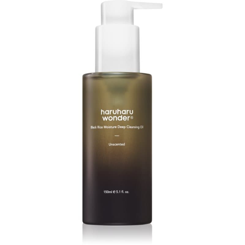 Haruharu Wonder Black Rice Moisture Reinigende en Make-up Removing Olie voor Gevoelige en Intolerante Huid 150 ml