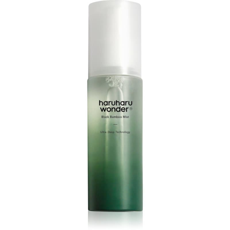 Haruharu Wonder Black Bamboo Mist Hydraterende Spray voor Vermoeide Huid 80 ml