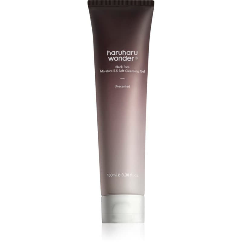 Haruharu Wonder Black Rice Moisture Zachte Reinigingsgel voor Gevoelige en Intolerante Huid 100 ml