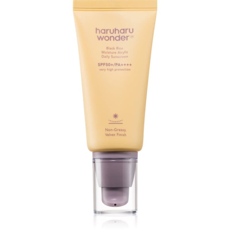 Haruharu Wonder Black Rice Moisture Lichte Beschermende Fluid SPF 50+ Parfumvrij 50 ml