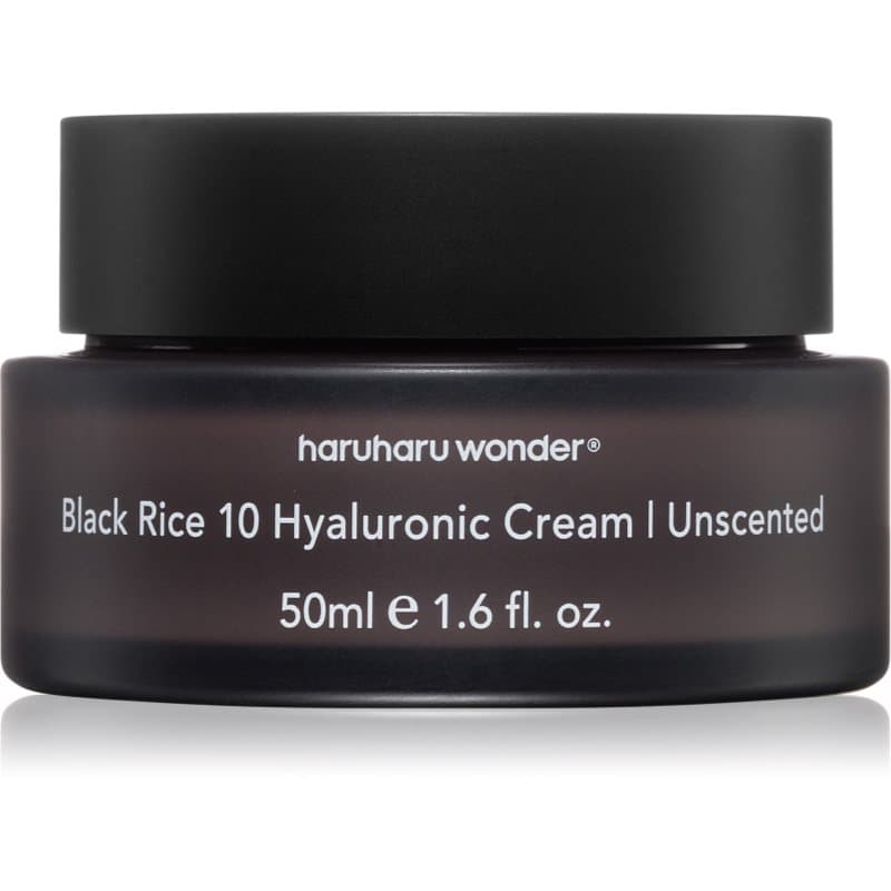 Haruharu Wonder Black Rice 10 Hyaluronic Diepe Hydratatie Crème voor alle huidtypen 50 ml
