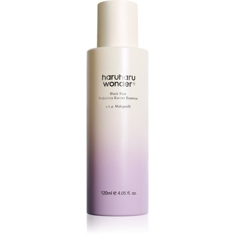 Haruharu Wonder Black Rice Probiotics Barrier Essence voor voeding van de huid en behoud van de natuurlijke hydratatie ervan 120 ml
