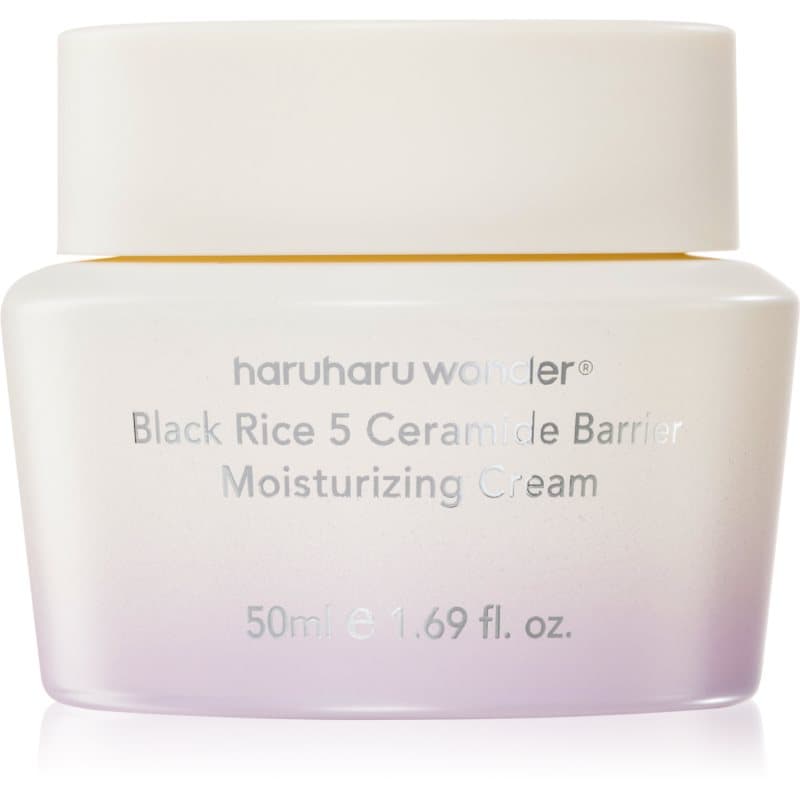 Haruharu Wonder Black Rice 5 Ceramide Barrier Moisturizing Cream intensief voedende crème voor Herstel van de Huidbarriere 50 ml