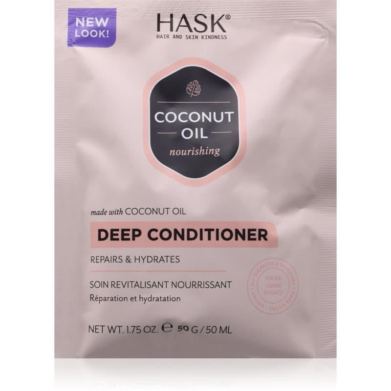 HASK Monoi Coconut Oil Revitaliserende Conditioner  voor Glanzend en Zacht Haar 50 ml