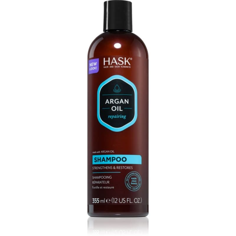 HASK Argan Oil Revitaliserende Shampoo  voor Beschadigd Haar 355 ml