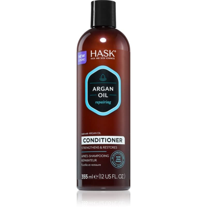 HASK Argan Oil Revitaliserende Conditioner  voor Beschadigd Haar 355 ml