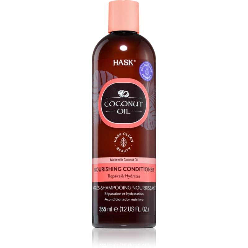 HASK Monoi Coconut Oil Voedende Conditioner  voor Glanzend en Zacht Haar 355 ml