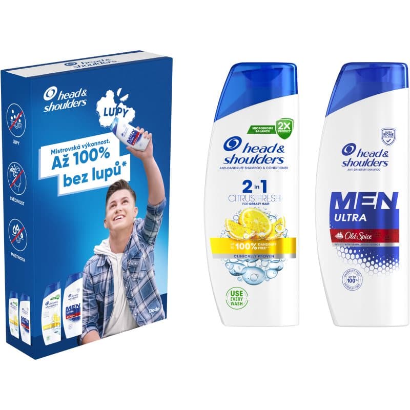 Head & Shoulders Citrus Fresh + Ultra Old Spice Gift Set voor Mannen