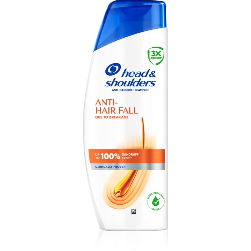 Head & Shoulders Anti Hair Fall Shampoo tegen Roos en Haaruitval 400 ml