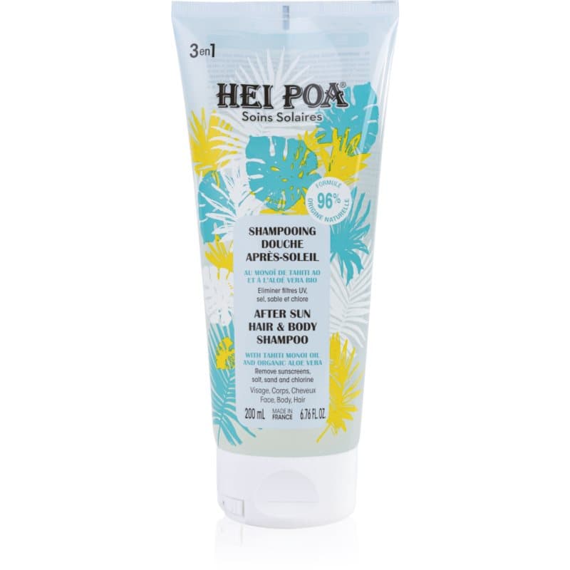 Hei Poa After Sun Monoi & Aloe Vera After Sun Shampoo voor haar en lichaam 200 ml