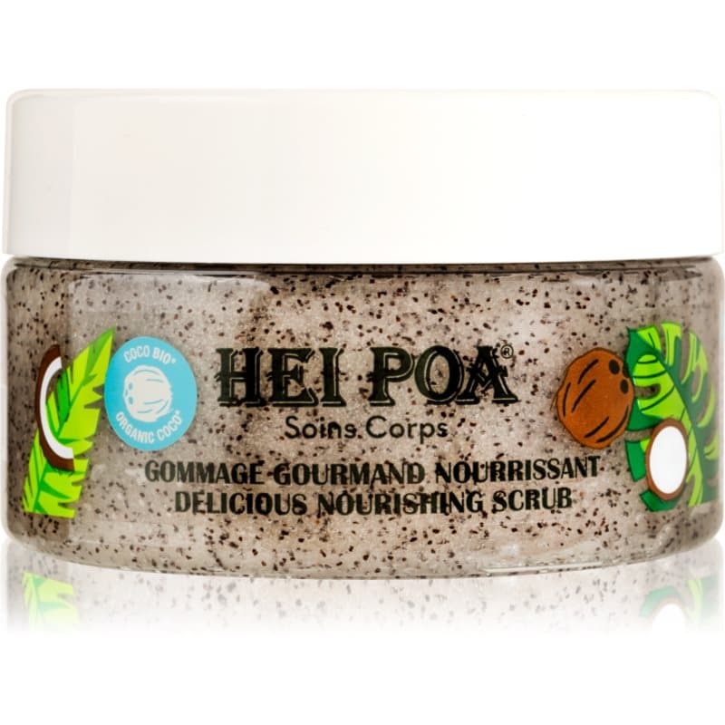 Hei Poa Tahiti Monoi Oil Voedende Body Pelling met Kokos 260 g
