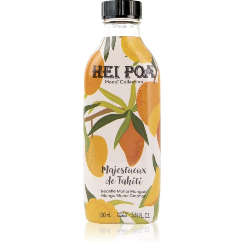 Hei Poa Pure Tahiti Monoï Oil Mango Scent Multifunctionele Olie voor Lichaam en Haar 100 ml