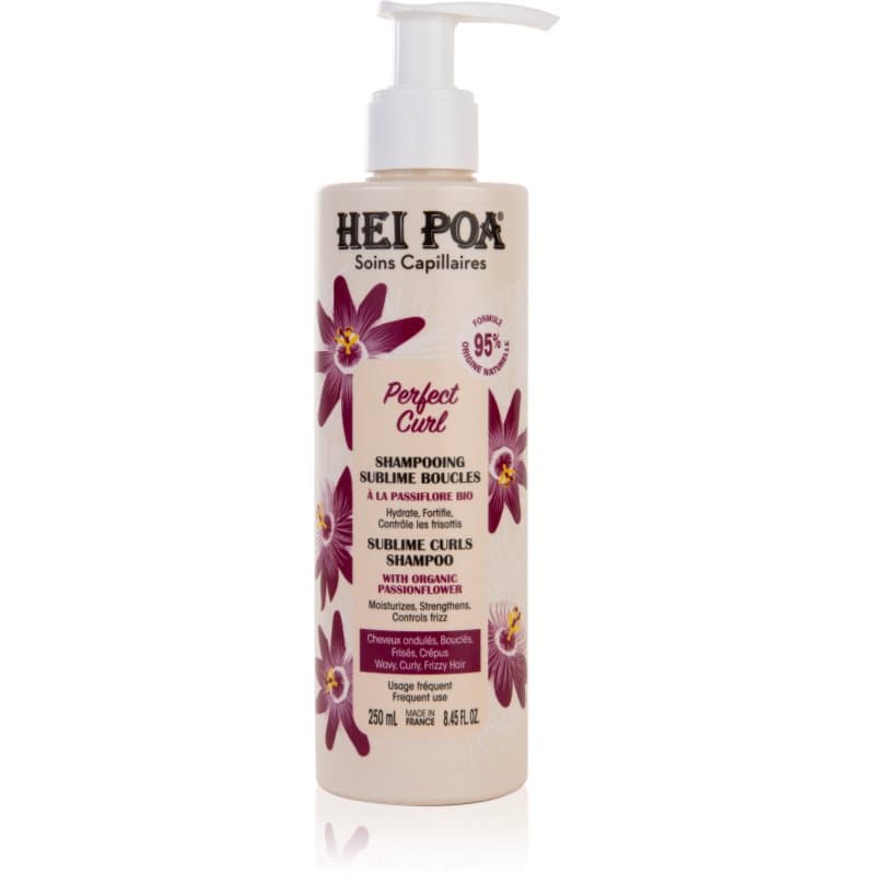 Hei Poa Perfect Curl Shampoo voor Krullend en Golvend Haar 250 ml