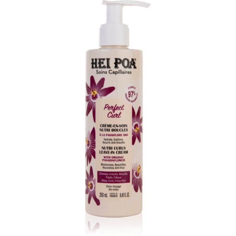 Hei Poa Perfect Curl Leave-In Crème Voor Golvend en Krullend Haar 250 ml