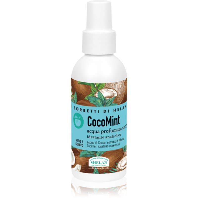 Helan CocoMint eau fraicheeau fraiche met Hydraterende Werking voor gezicht en lichaam 100 ml
