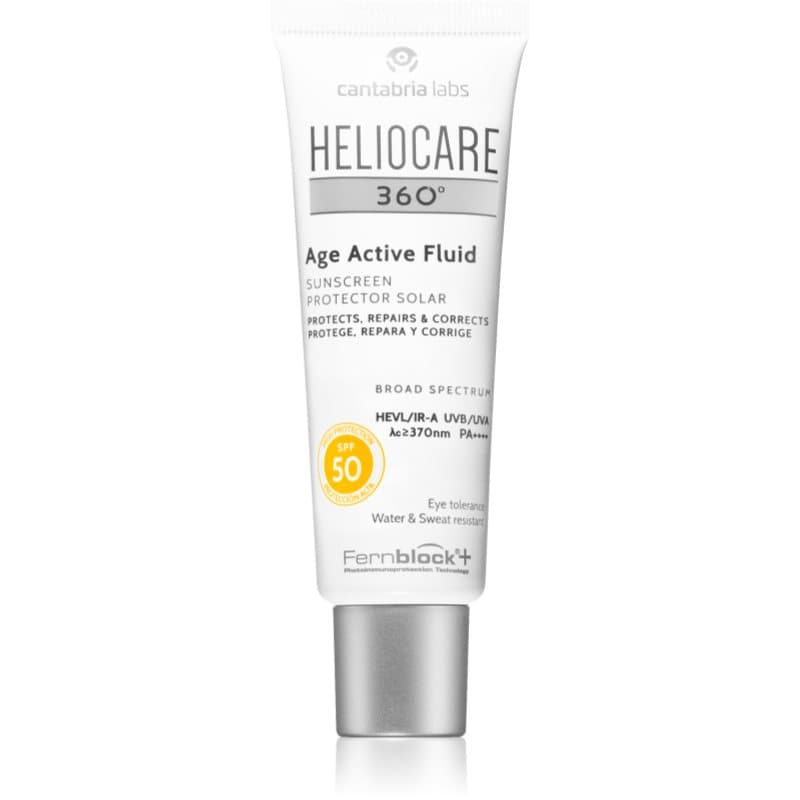 Heliocare 360° Age Active Fluid Bruiningsemulsie tegen Veroudering SPF 50+ 50 ml