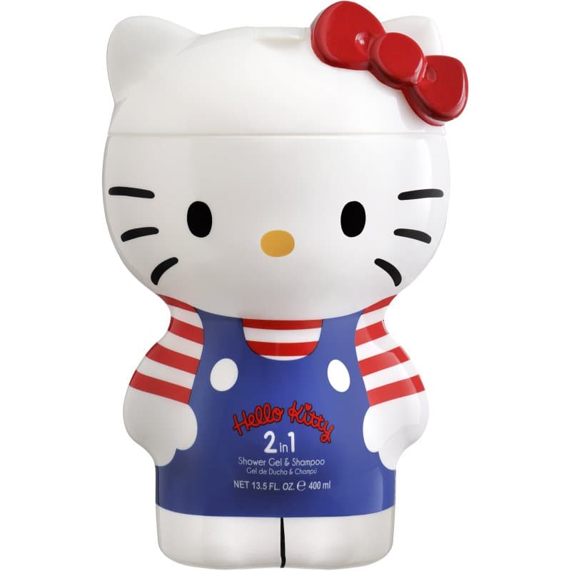 Hello Kitty Shampoo and Shower Gel 2 in 1 Douchegel en Shampoo 2in1 voor Kinderen 2D 400 ml