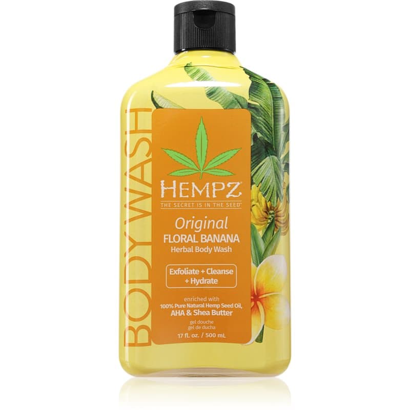 HEMPZ Floral Banana Douchegel voor het Lichaam 500 ml