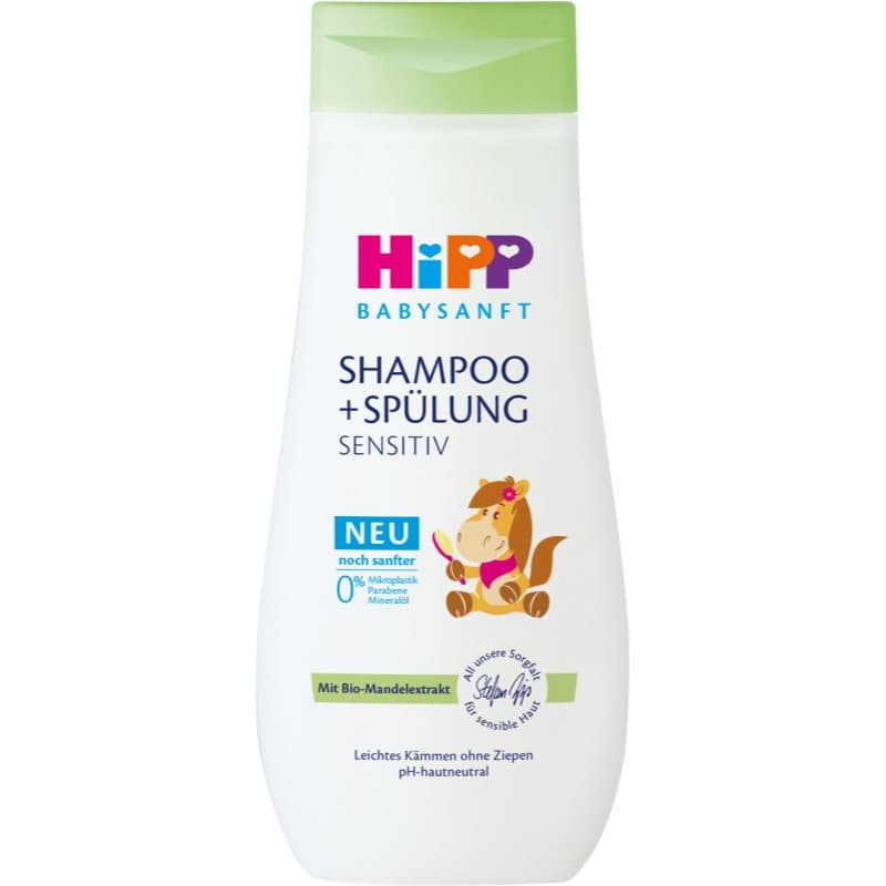Hipp Babysanft Sensitive Shampoo en Conditioner voor Kinderen vanaf Geboorte 200 ml