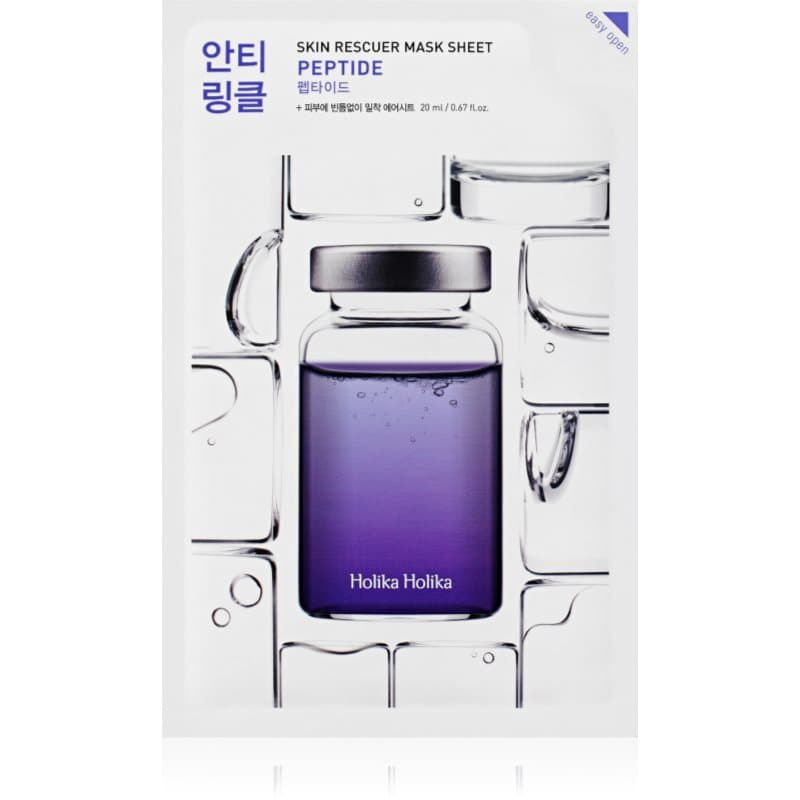 Holika Holika Skin Rescuer Peptide revitaliserend doekmasker met peptiden 20 ml
