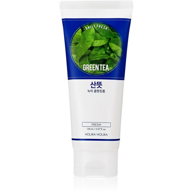 Holika Holika Daily Fresh Green Tea Reinigingsschuim voor Reductie van Talgproductie met Groene Thee 150 ml