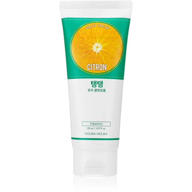 Holika Holika Daily Fresh Citron Exfoliërende Reinigingsschuim  voor Gemengde en Vette Huid 150 ml