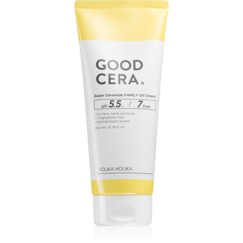 Holika Holika Good Cera Hydraterende Crèmevoor Gezicht en Lichaam met Ceramiden 200 ml