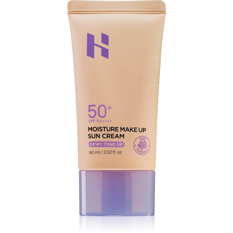 Holika Holika Moisture Make Up Sun Cream Beschermende Getinte Gezichtscrème SPF 50+ 60 ml