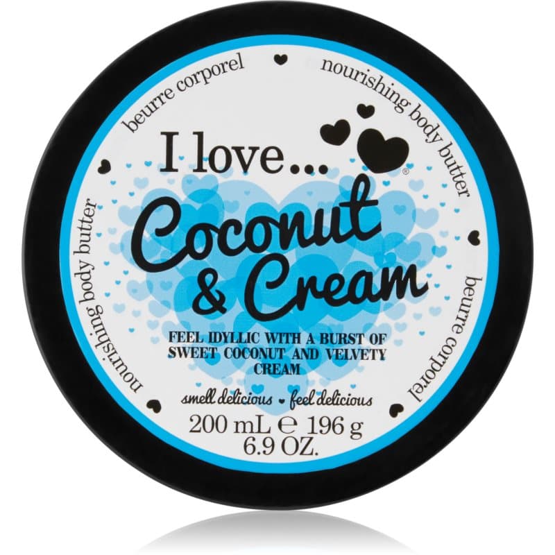 I Love Coconut & Cream Body Butter 200 ml