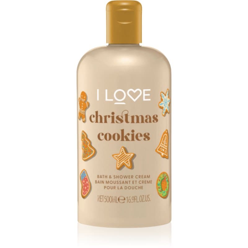 I Love Bathtime Treats Christmas Cookies Douchegel 500 ml